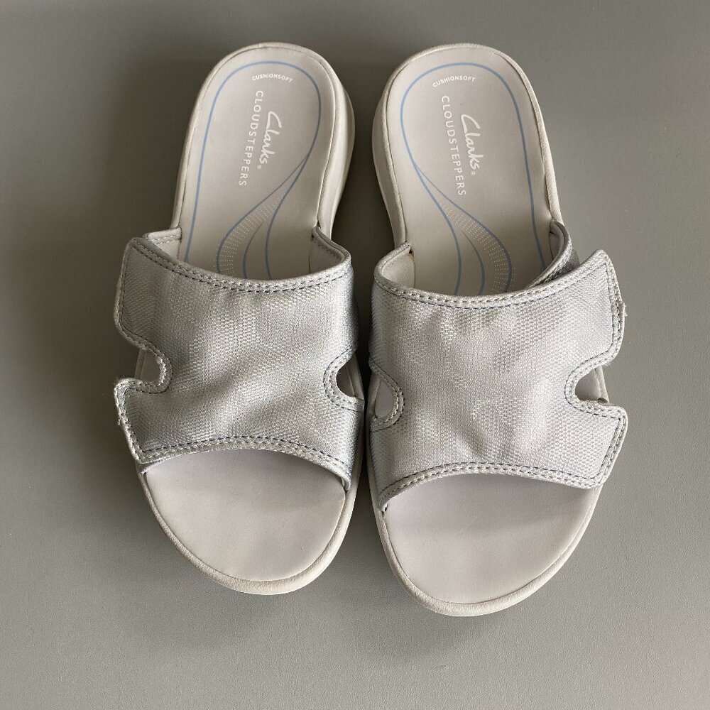 Clarks Cloud steppers Glide Bay Sandals Sz 8